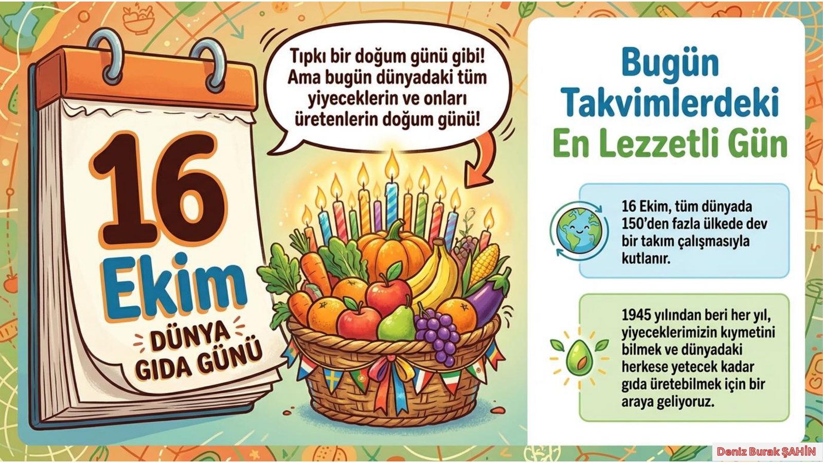 Bugün Takvimlerdeki En Lezzetli Gün