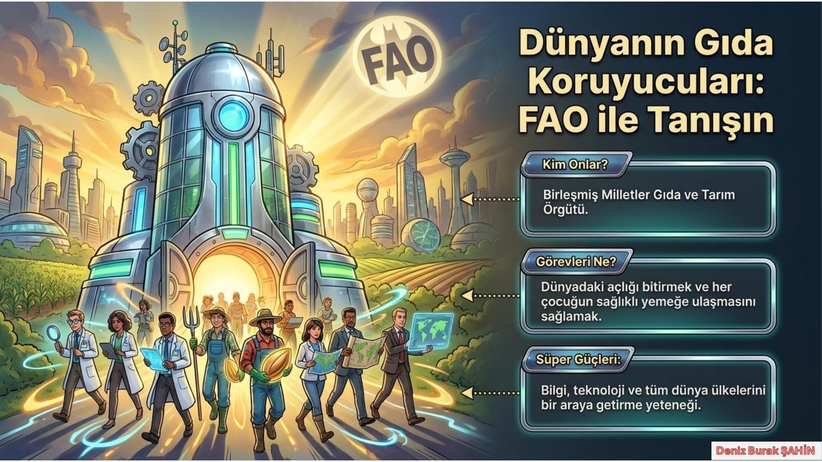 Dünyanın Gıda Koruyucuları: FAO ile Tanışın